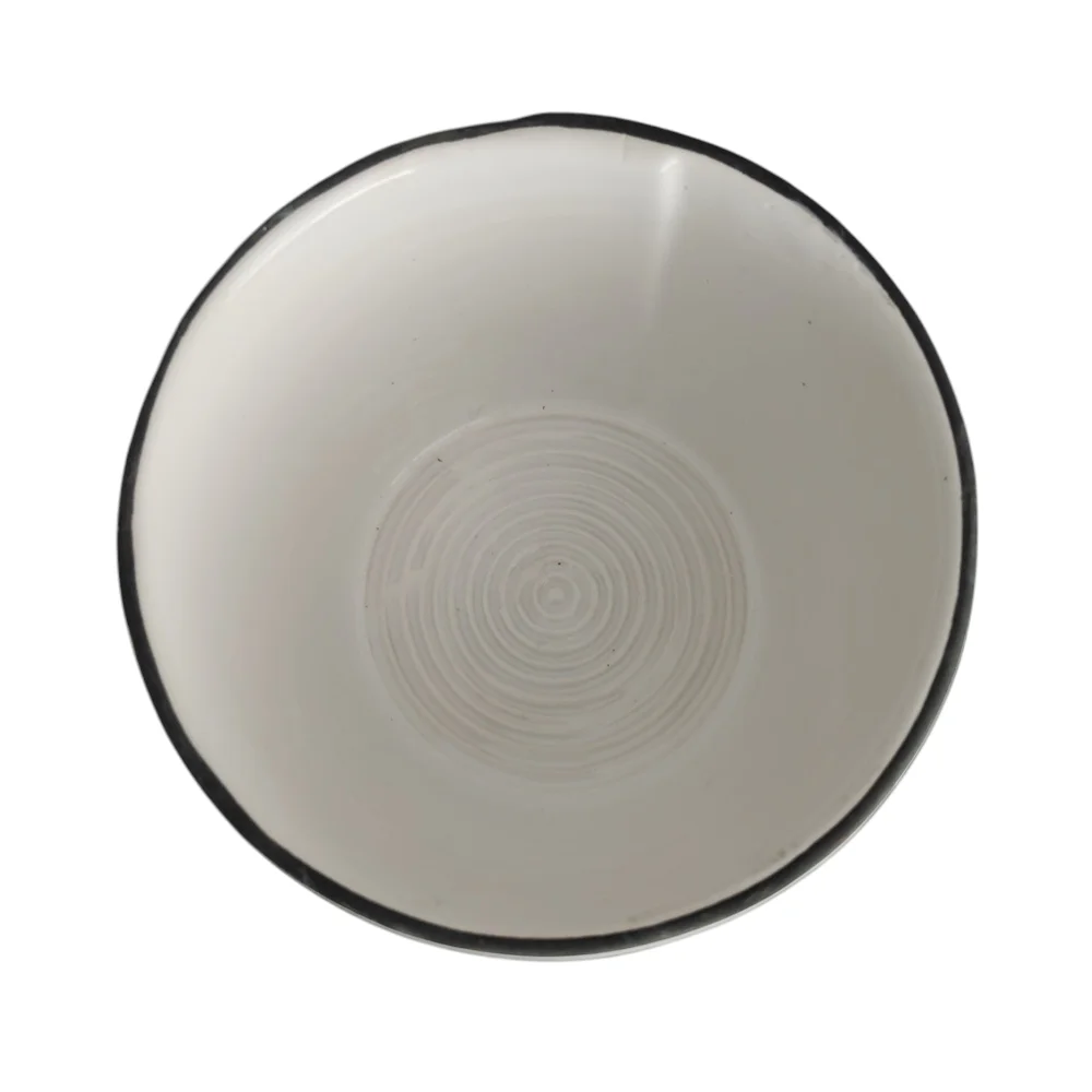 Mud Pie Ceramic Olive Bowl Set with Black Spoon NWT